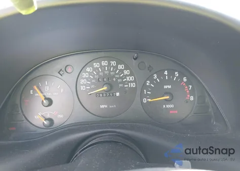 1997 Chevrolet Monte Carlo Ls из США, поврежденный, VIN 2G1WW12M8V9187041